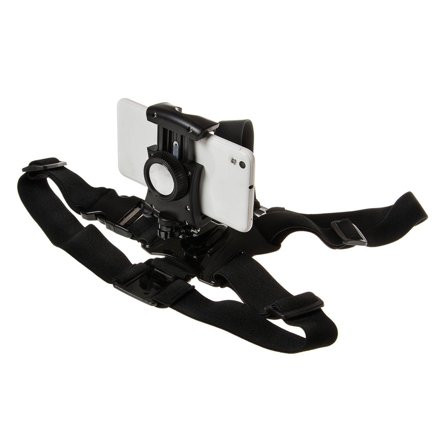 Coreal Mobile Phone Chest Mount Harness Strap Holder Cell Phone Clip action 827155831873 eBay