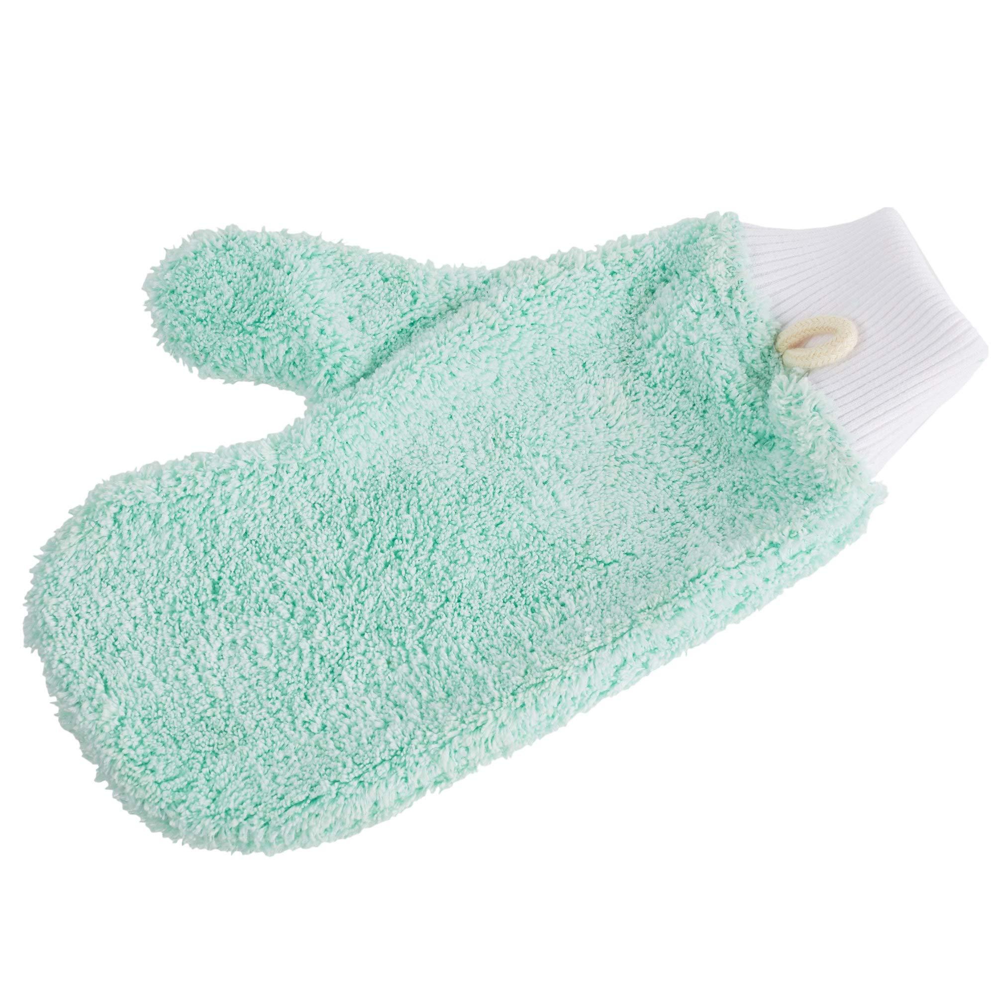 Rubbermaid Commercial Hygen Microfiber Dusting Mitt, 117/8Inch Length