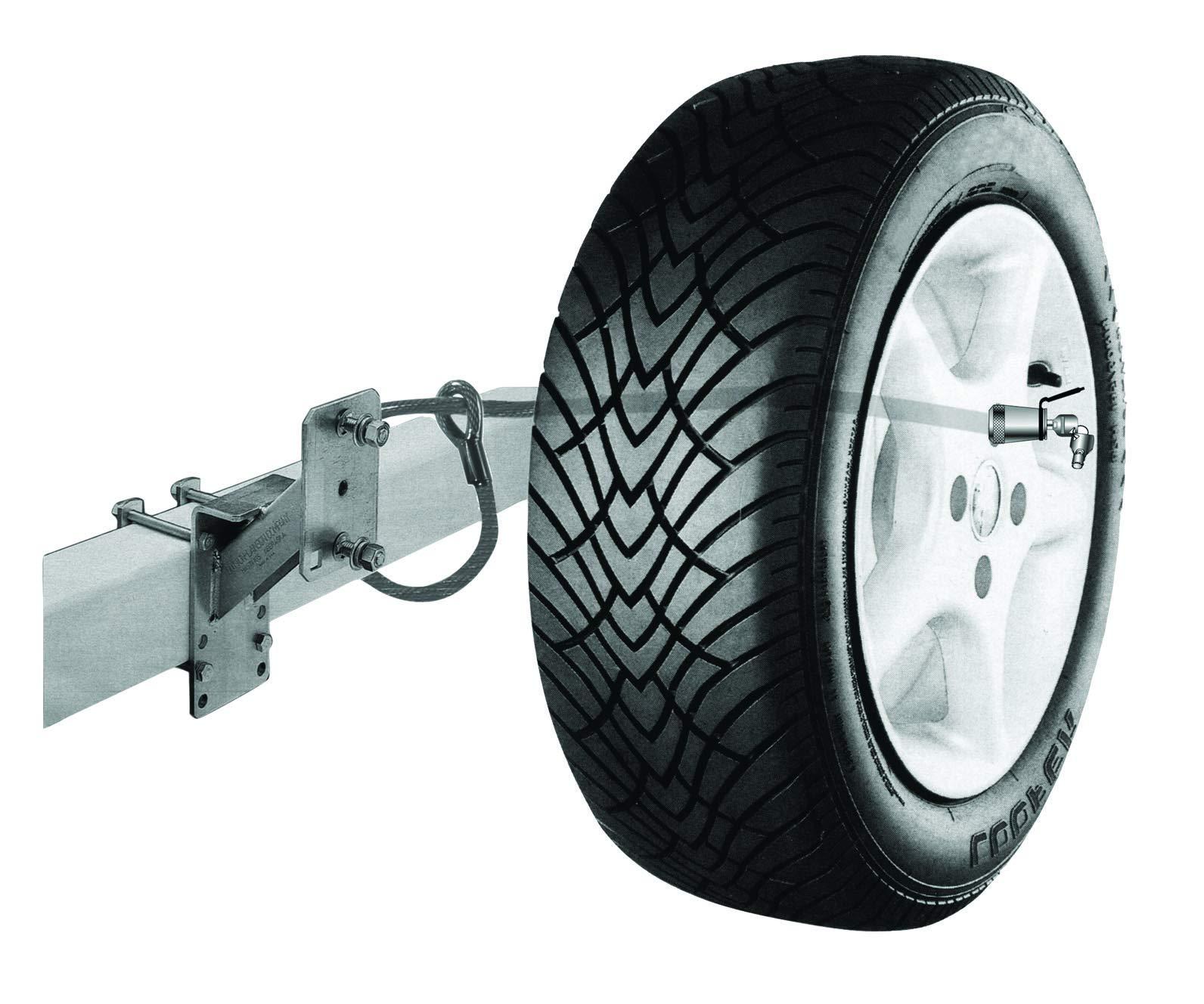 Trimax ST30 Trimaflex Spare Tire Cable Lock (Round Key) 36" x 12mm eBay