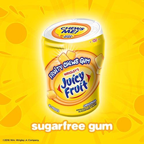 Juicy Fruit Gum Fruity Chews Original Sugarfree Gum, 40 piece bottle (4 Bottles) eBay
