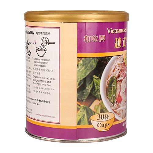 16oz Harvest Vietnamese Pho Beef Broth Mix, No MSG Added, Gluten Free